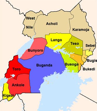 Uganda regions