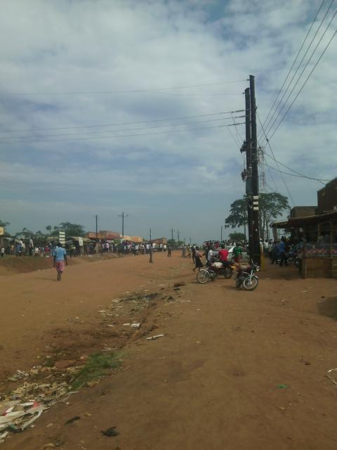 Road-Block from Boda Boda Go-Forward 27.12.15