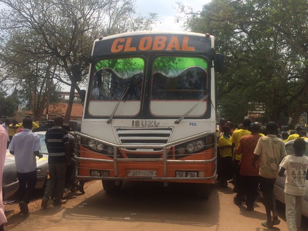 Global NRM Bus Ferrying supporers