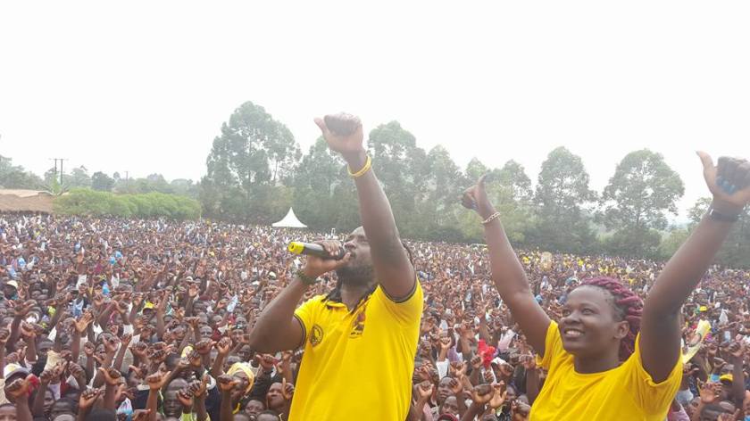 Bebe Cool Campaign Rally