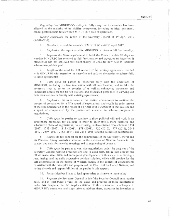Western Sahara Resolution Draft 28.04.2016 P3